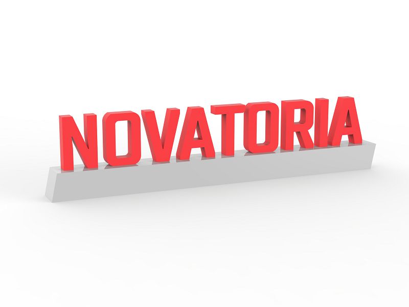 Ростовые объемные буквы «NOVATORIA»